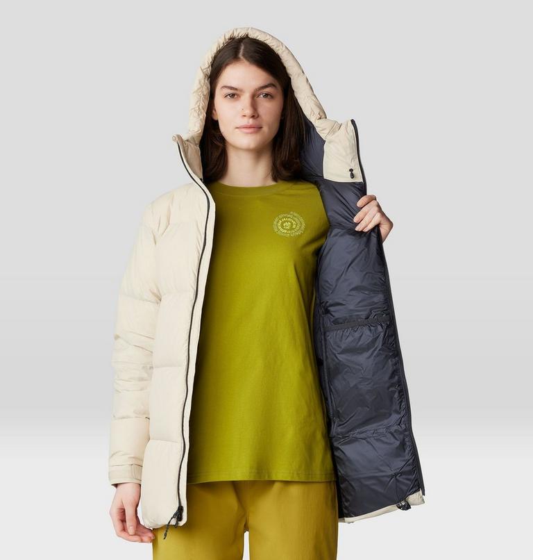 Women's Nevadan Down Parka, Color: Wild Oyster, image 7