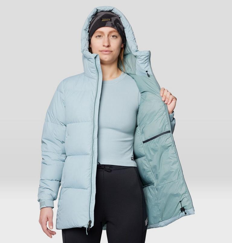 Women's Nevadan Down Parka, Color: Ice Shadow, image 6