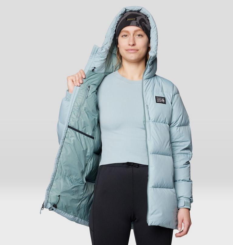 Women's Nevadan Down Parka, Color: Ice Shadow, image 7