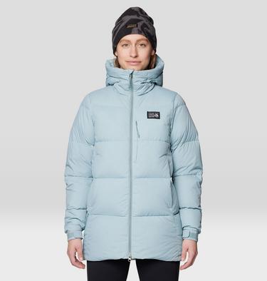 Women's Nevadan Down Parka, Color: Ice Shadow, image 3