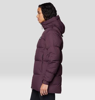 Women's Nevadan Down Parka, Color: Blackberry, image 3