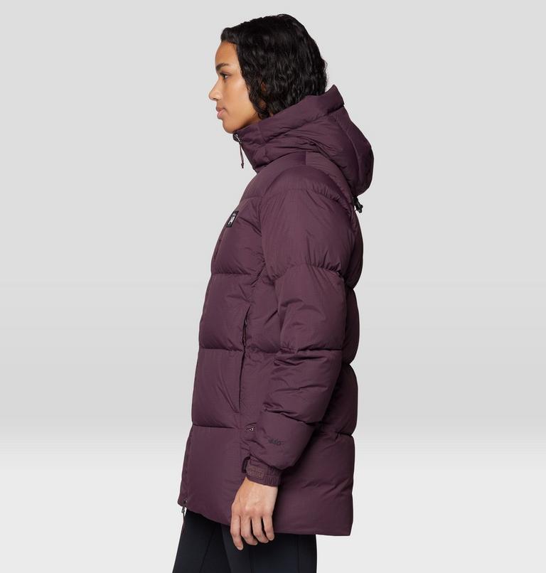 Women's Nevadan Down Parka, Color: Blackberry, image 3