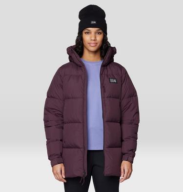 Women's Nevadan Down Parka, Color: Blackberry, image 4
