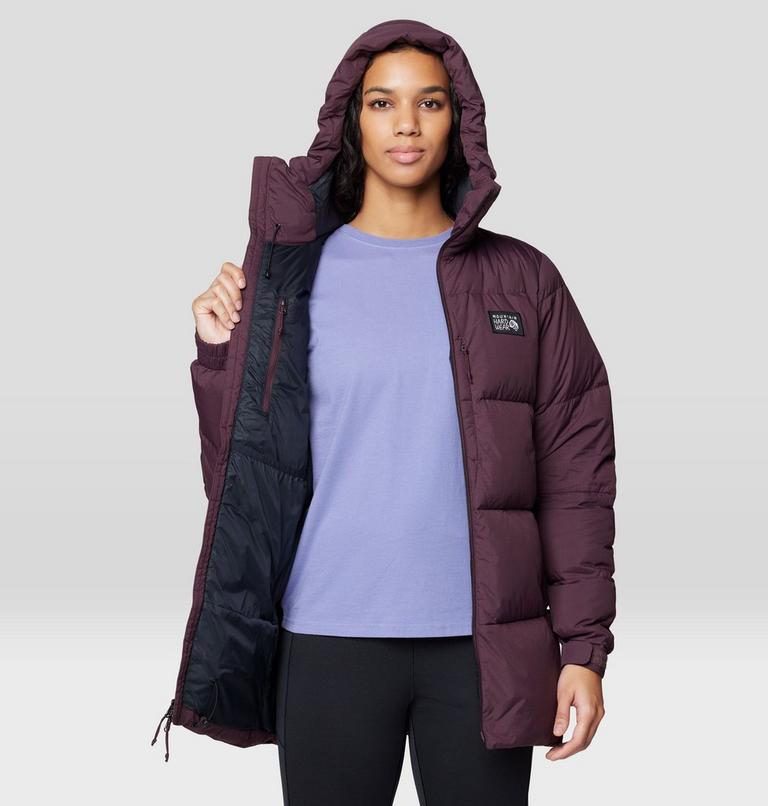 Women's Nevadan Down Parka, Color: Blackberry, image 5