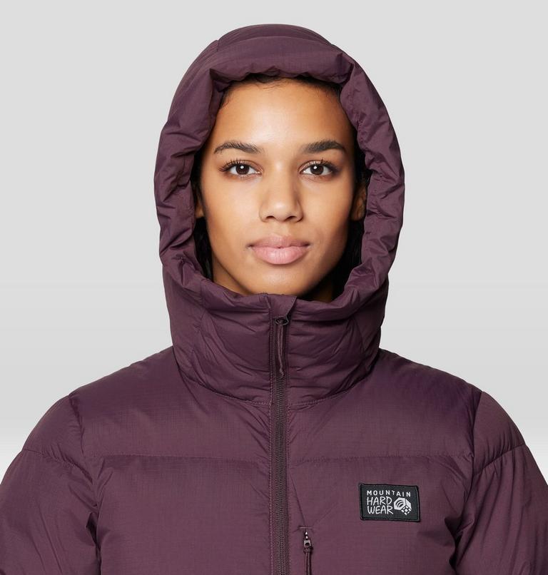 Women's Nevadan Down Parka, Color: Blackberry, image 7