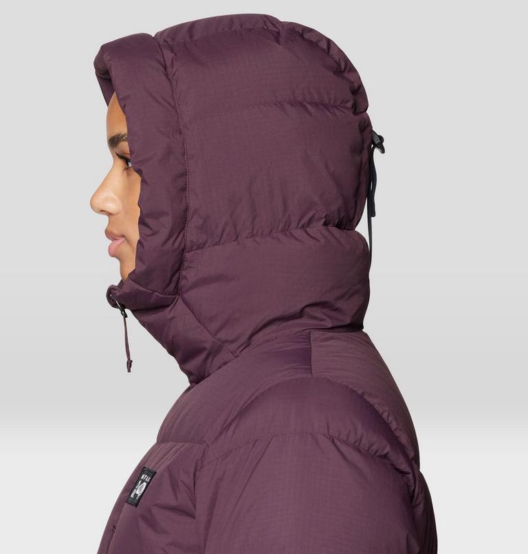 Women's Nevadan Down Parka, Color: Blackberry, image 8