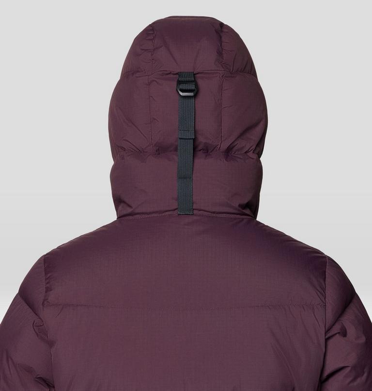 Women's Nevadan Down Parka, Color: Blackberry, image 9