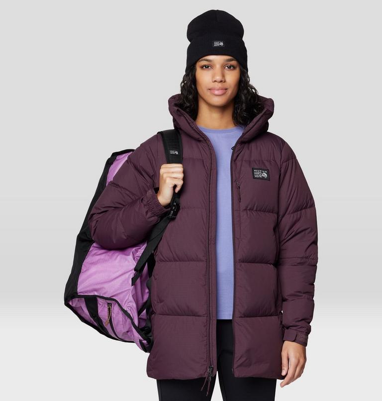 Women's Nevadan Down Parka, Color: Blackberry, image 11