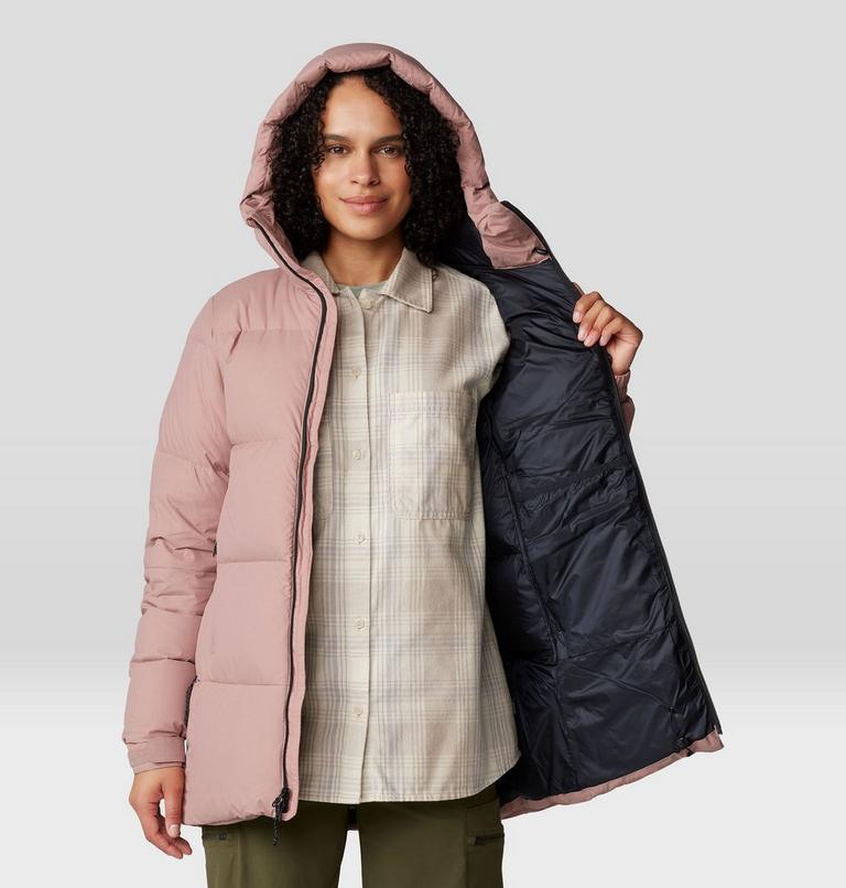 Women's Nevadan Down Parka, Color: Smokey Quartz, image 8