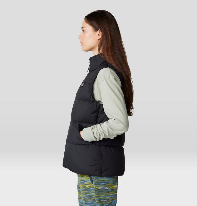 Women's Nevadan Down Vest, Color: Black, image 3