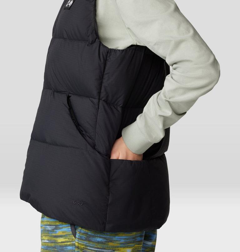Women's Nevadan Down Vest, Color: Black, image 6