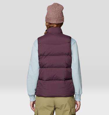 Women's Nevadan Down Vest, Color: Blackberry, image 6
