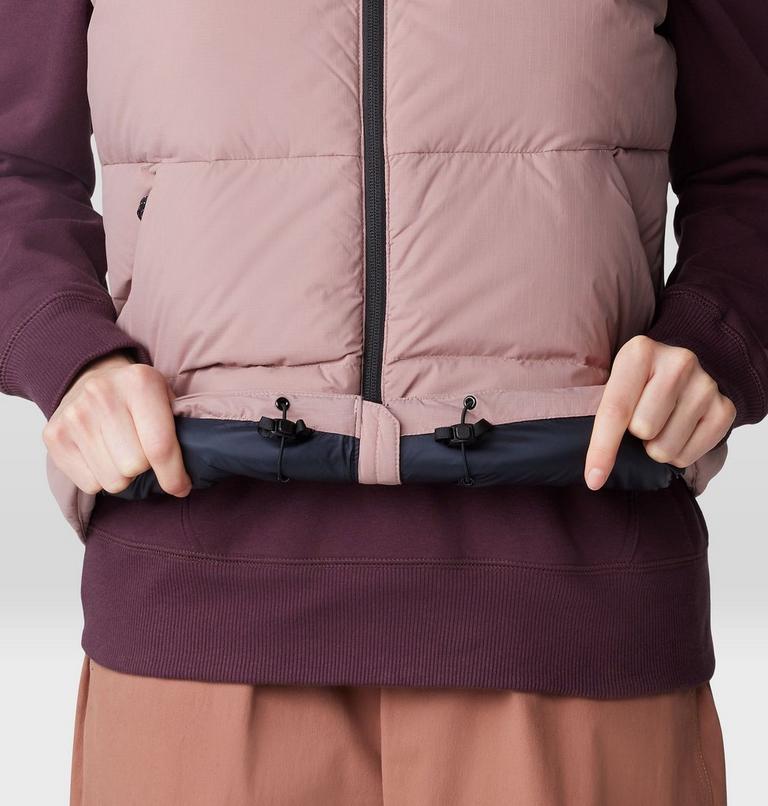 Women's Nevadan Down Vest, Color: Smokey Quartz, image 8