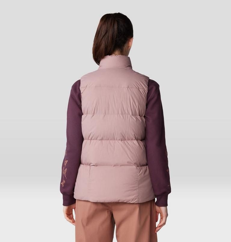 Women's Nevadan Down Vest, Color: Smokey Quartz, image 2