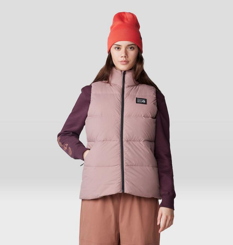 Women's Nevadan Down Vest, Color: Smokey Quartz, image 1