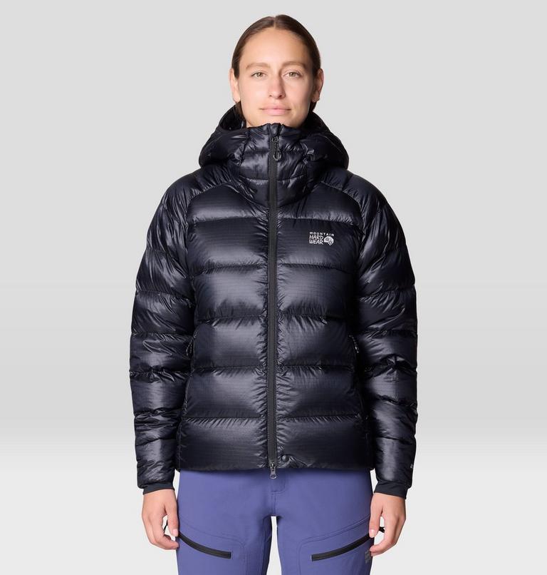 Women's Phantom Alpine Down Hooded Jacket, Color: Black, image 4