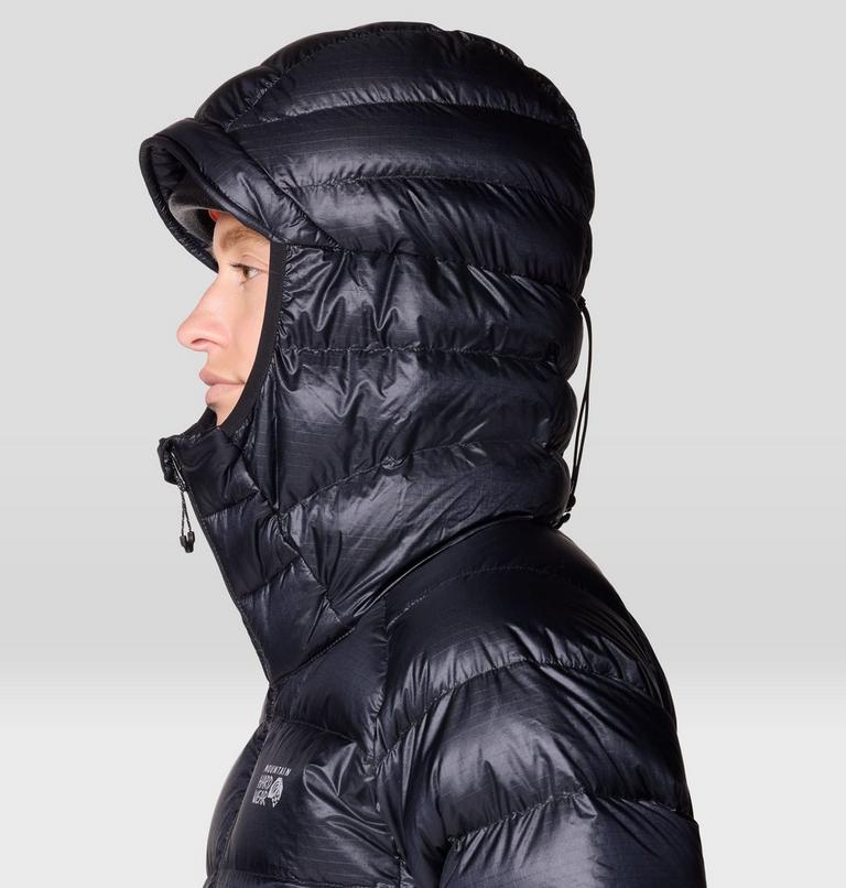 Women's Phantom Alpine Down Hooded Jacket, Color: Black, image 7