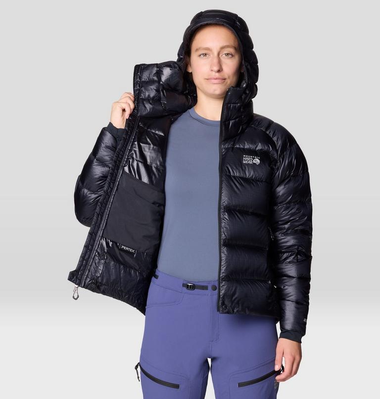Women's Phantom Alpine Down Hooded Jacket, Color: Black, image 9