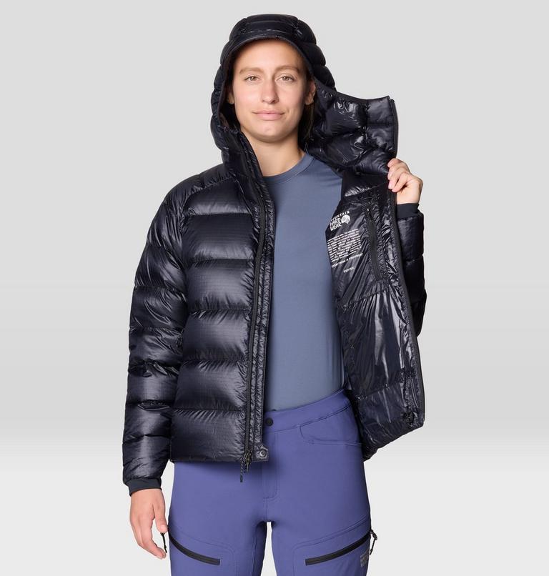 Women's Phantom Alpine Down Hooded Jacket, Color: Black, image 10