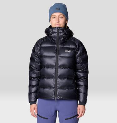 Women's Phantom Alpine Down Hooded Jacket, Color: Black, image 9