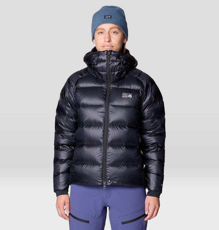 Women's Phantom Alpine Down Hooded Jacket, Color: Black, image 1