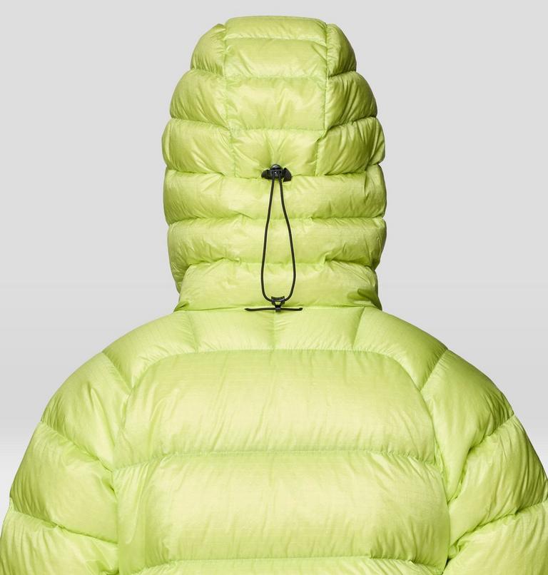 Women's Phantom Alpine Down Hooded Jacket, Color: Citron Glow, image 10