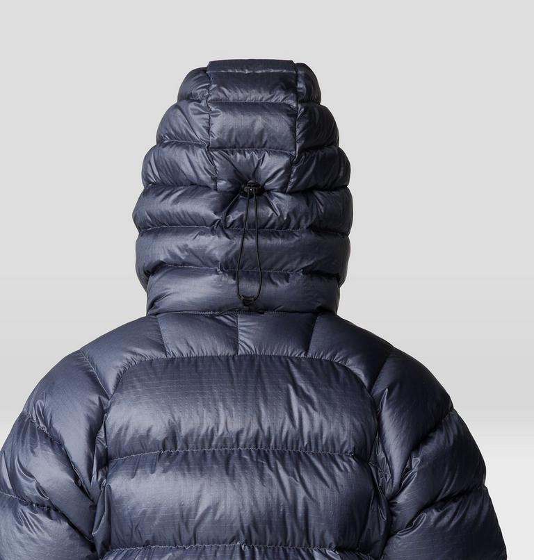 Women's Phantom Alpine Down Hooded Jacket, Color: Blue Slate, image 6
