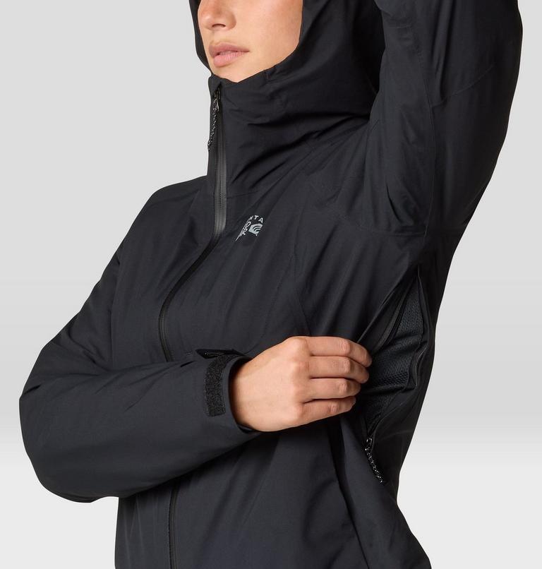 Women's Stretch Ozonic Insulated Jacket, Color: Black, image 7