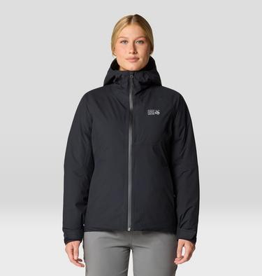 Women's Stretch Ozonic Insulated Jacket, Color: Black, image 9