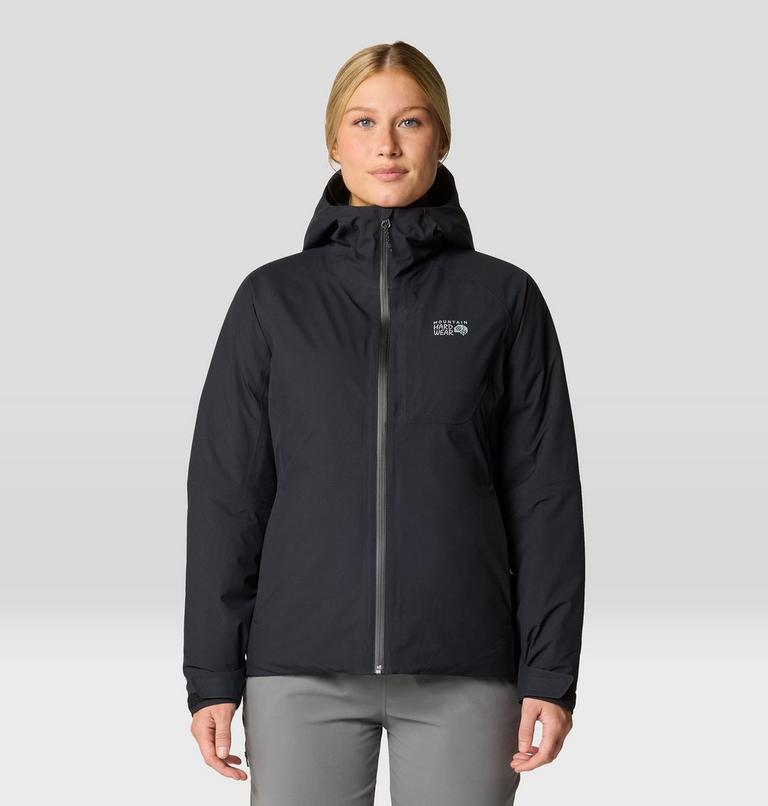 Women's Stretch Ozonic Insulated Jacket, Color: Black, image 1
