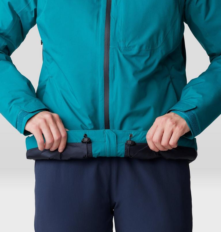 Women's Stretch Ozonic Insulated Jacket, Color: Botanic, image 8