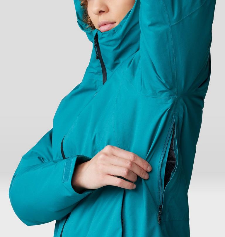 Women's Stretch Ozonic Insulated Jacket, Color: Botanic, image 9