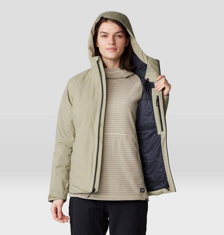 Women's Stretch Ozonic Insulated Jacket, Color: Mantis Green, image 8