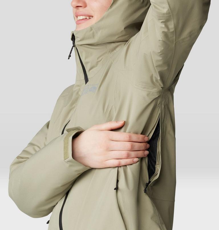 Women's Stretch Ozonic Insulated Jacket, Color: Mantis Green, image 9