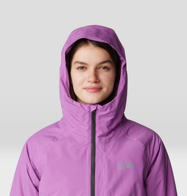 Women's Stretch Ozonic Insulated Jacket, Color: Lilac Glow, image 8