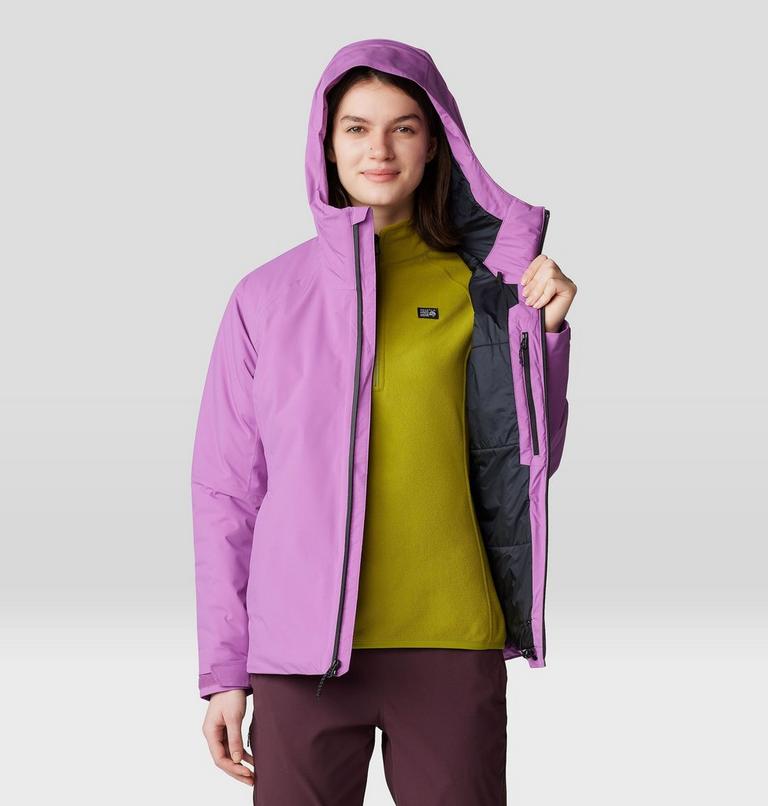 Women's Stretch Ozonic Insulated Jacket, Color: Lilac Glow, image 8