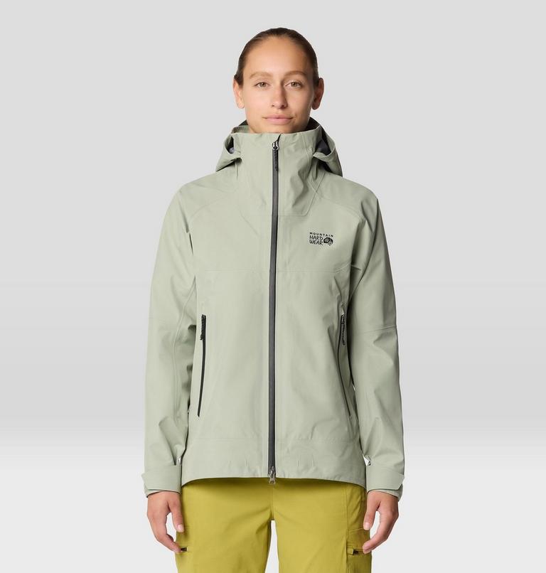 Women's Trailverse GORE-TEX Jacket, Color: White Sage, image 1
