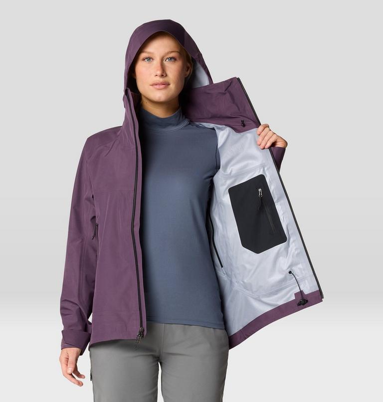 Women's Trailverse GORE-TEX Jacket, Color: Dusty Purple, image 8