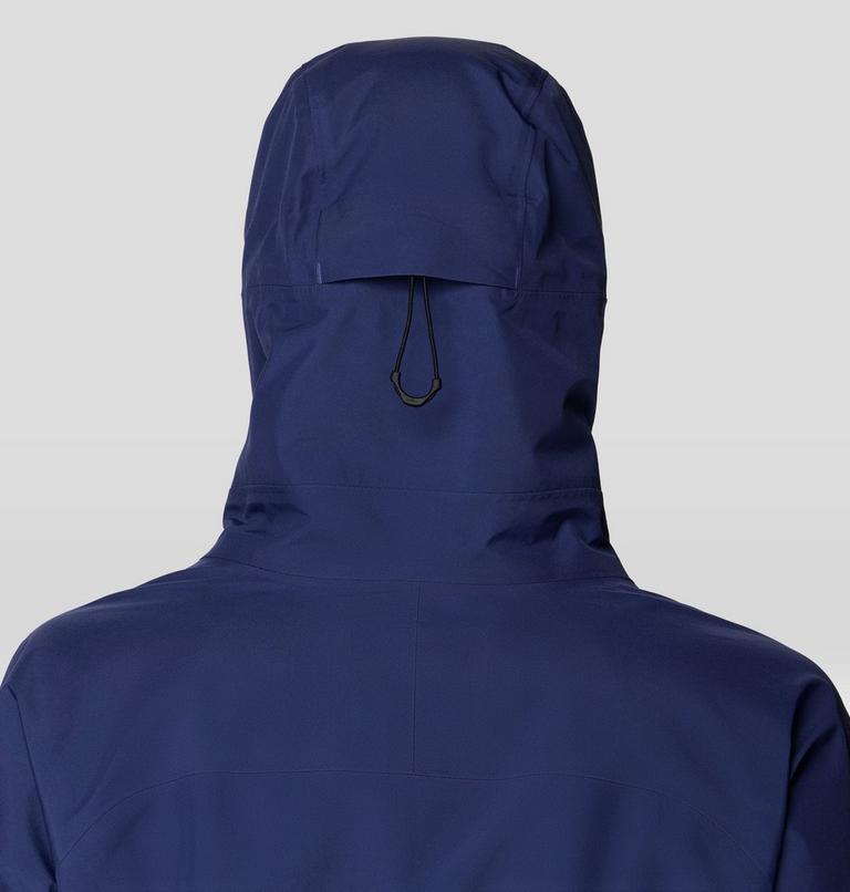 Women's Trailverse GORE-TEX Rain Jacket, Color: Lapis Dusk, image 8