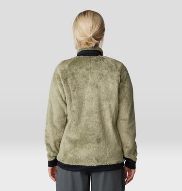 Women's Polartec® High Loft® Pullover, Color: Mantis Green, image 2