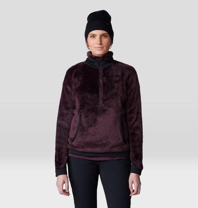 Women's Polartec® High Loft® Pullover, Color: Blackberry, image 1