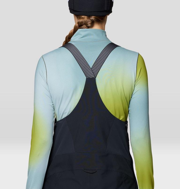 Women's Powder Maven Bib, Color: Black, image 8