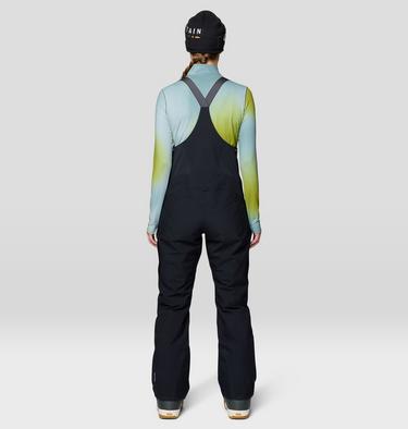 Women's Powder Maven Bib, Color: Black, image 8