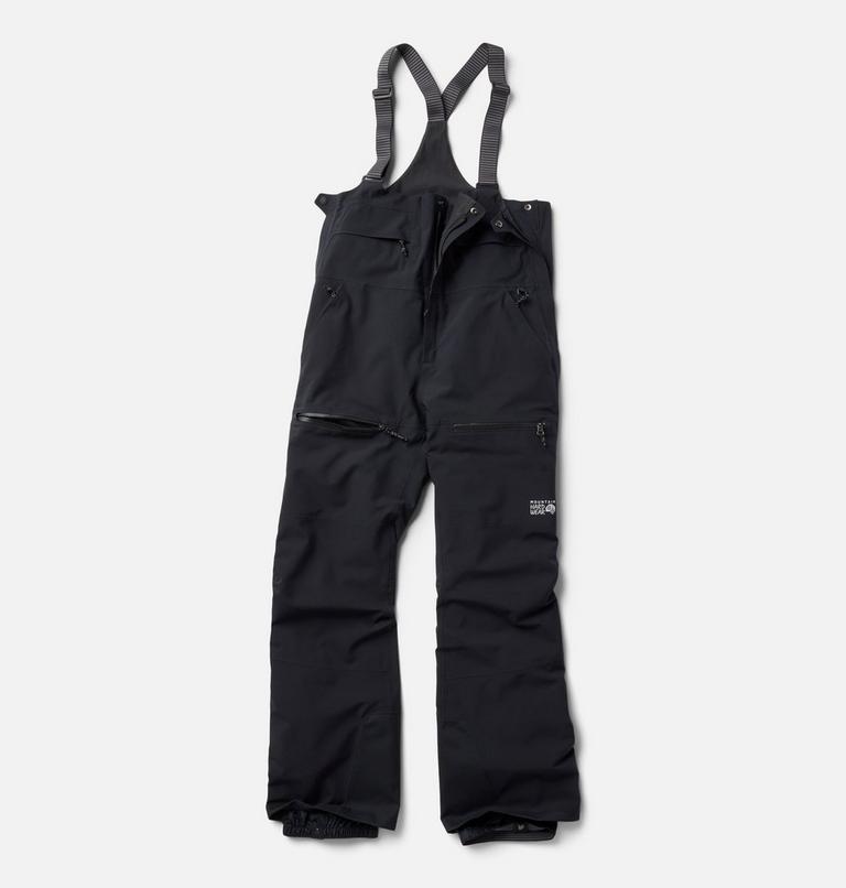 Women's Powder Maven Bib, Color: Black, image 3
