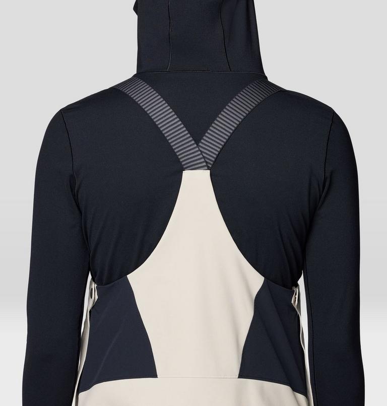 Women's Powder Maven Bib, Color: Fossil, Black, image 8