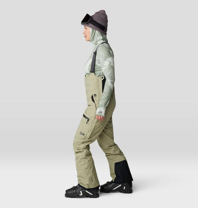 Women's Powder Maven Bib, Color: Mantis Green, image 4