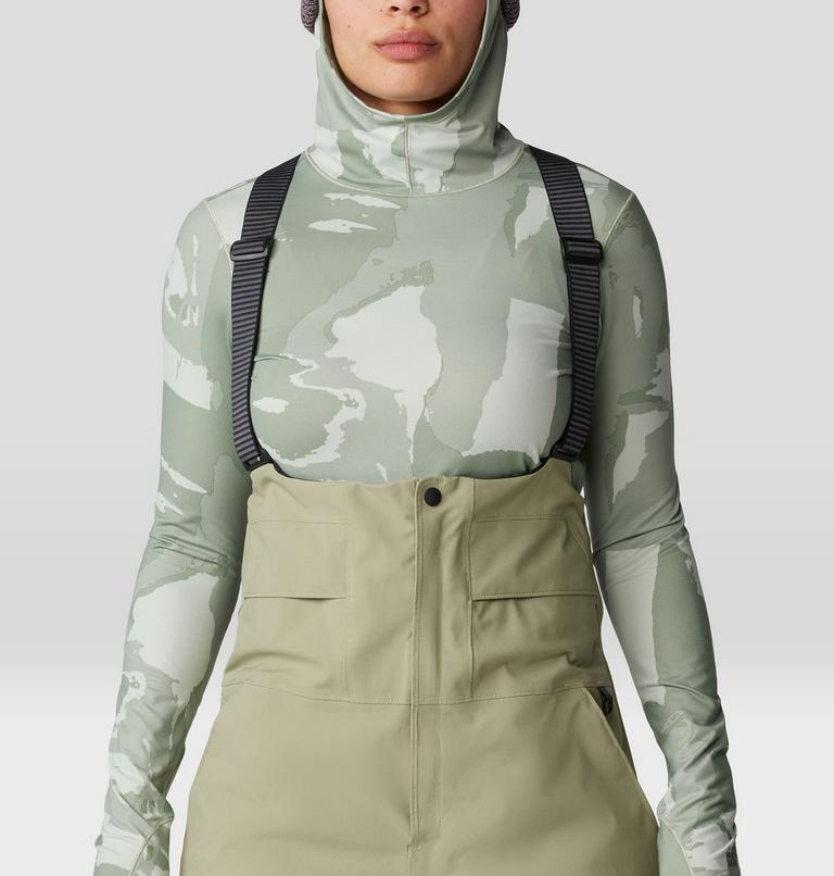 Women's Powder Maven Bib, Color: Mantis Green, image 5
