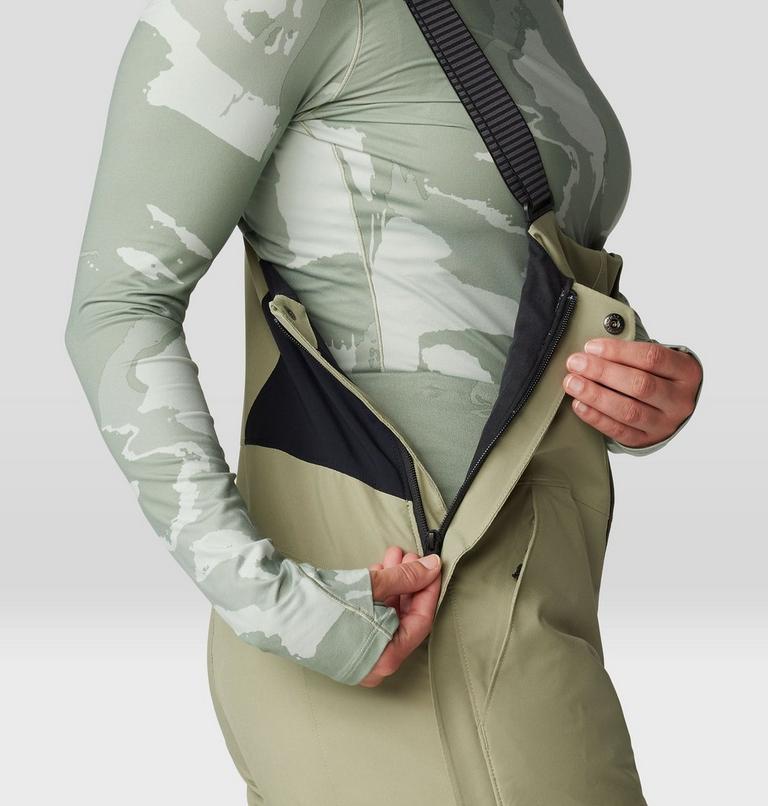 Women's Powder Maven Bib, Color: Mantis Green, image 8