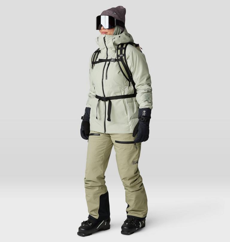 Women's Powder Maven Bib, Color: Mantis Green, image 11