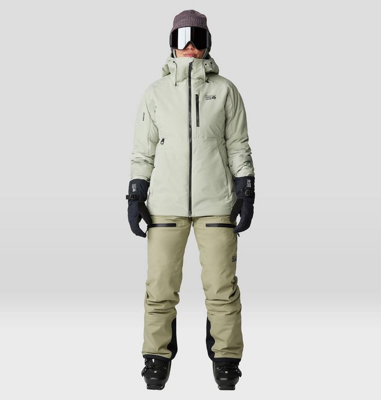 Women's Powder Maven Bib, Color: Mantis Green, image 12